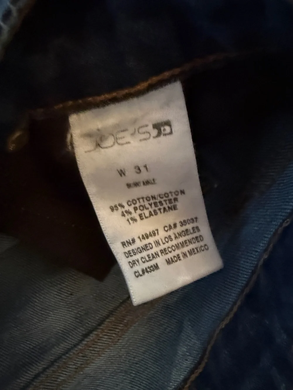 Joe’s Women's Dark Blue Straight-Leg Jeans